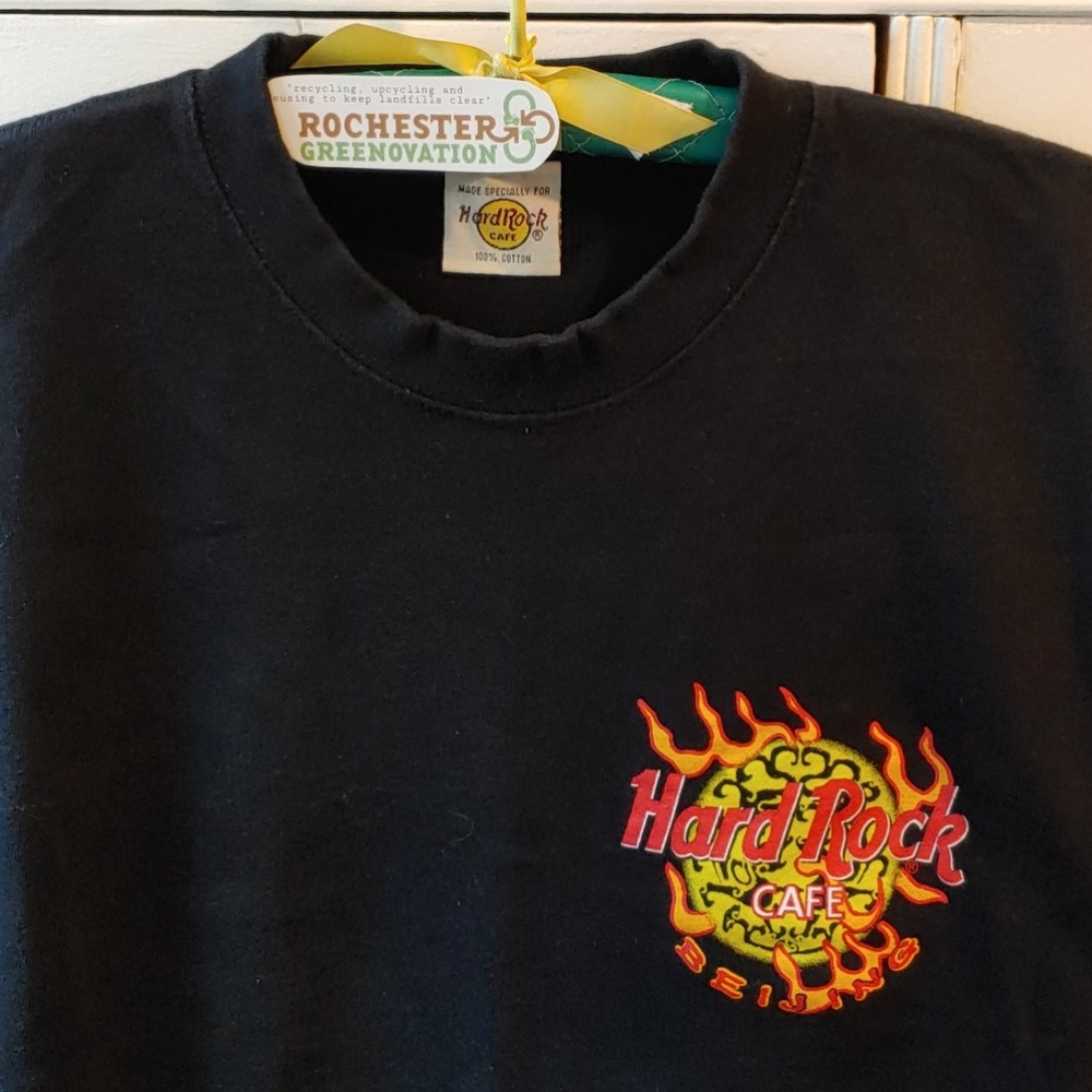 Hard Rock Cafe Beijing Black Shirt w/Red Dragon